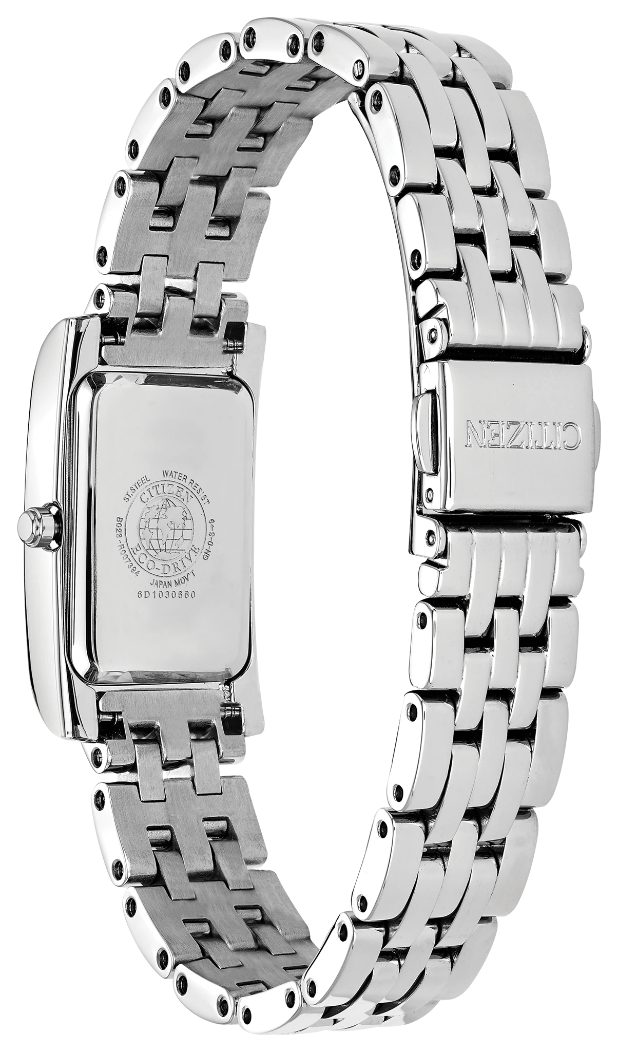 Ladies Eco-Drive EX1470-51A Snow White Dial Watch | CITIZEN
